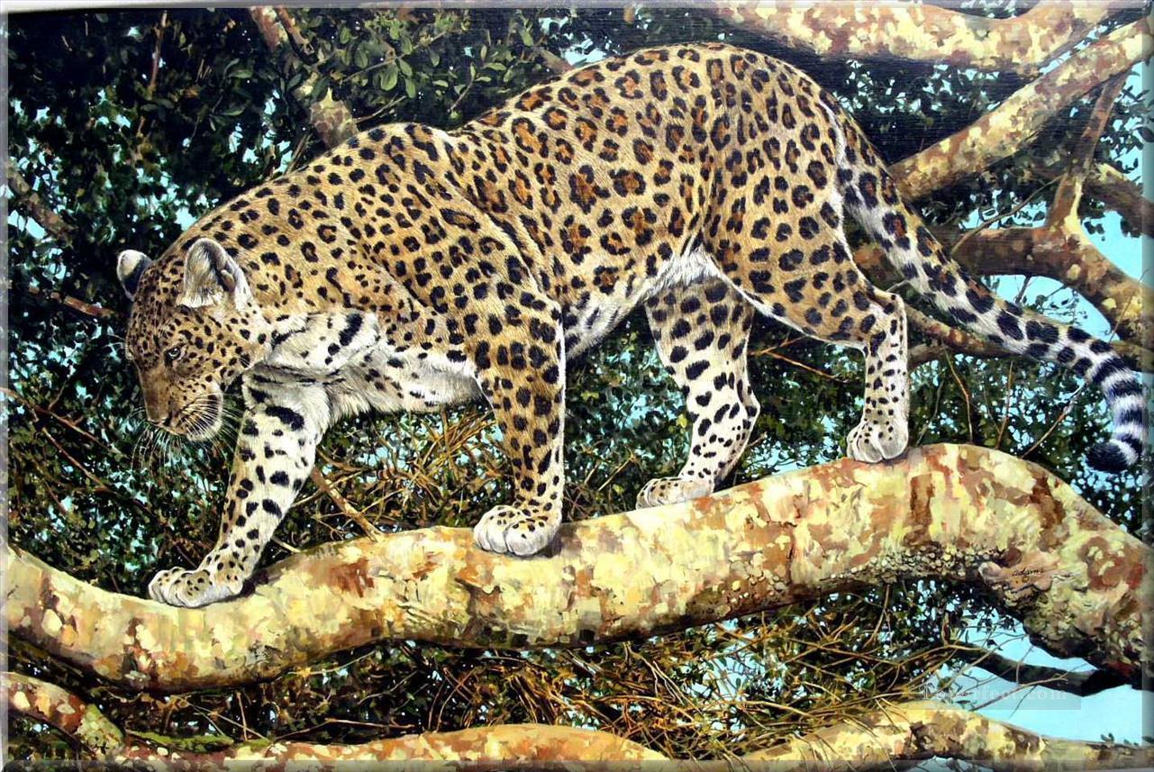 leopard 21 Oil Paintings